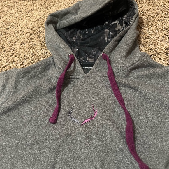 Black Antler Hoodie - Picture 3 of 4